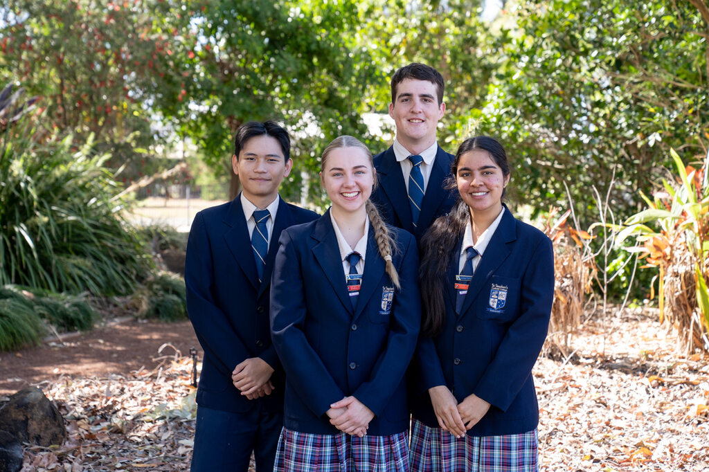 Students at St Stephen's Catholic College